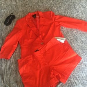 Bright Beautiful Orange Fall suit